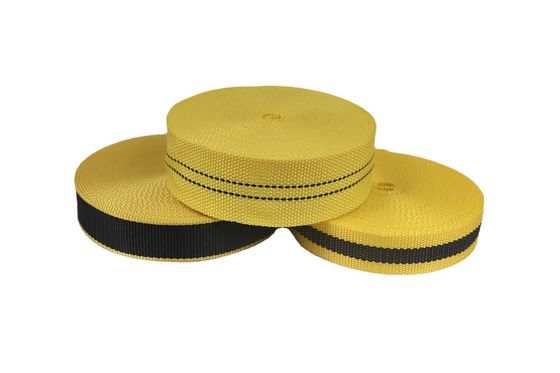 Hava koşullarına dayanıklı UV Direnci 1 mm Kemerler Hafif Polypropylene Webbing