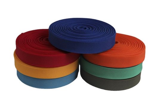Hava koşullarına dayanıklı UV Direnci 1 mm Kemerler Hafif Polypropylene Webbing