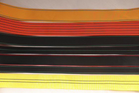Hava koşullarına dayanıklı UV Direnci 1 mm Kemerler Hafif Polypropylene Webbing
