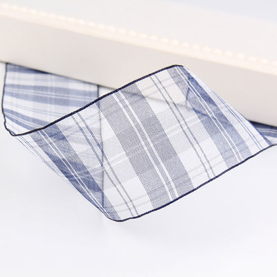 Çiçek çikolata hediye paketleme için 6mm-38mm plaid polyester organza kurdele