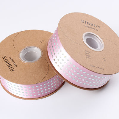Tek yüzlü elmas poli saten kurdele 5 mm-50 mm poliester saten kurdele