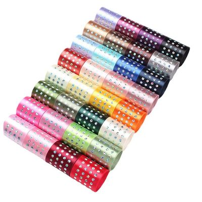 Tek yüzlü elmas poli saten kurdele 5 mm-50 mm poliester saten kurdele