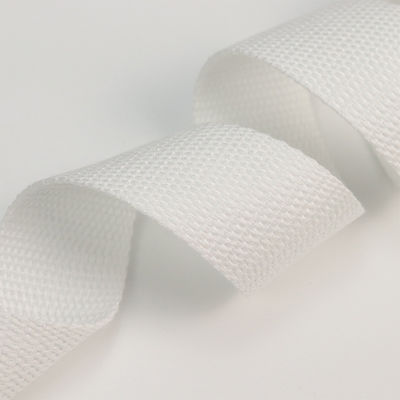 Polyester Beyaz Pamuk Twirl Teyp ISO14001 Kişiselleştirilmiş Pamuk Şerit