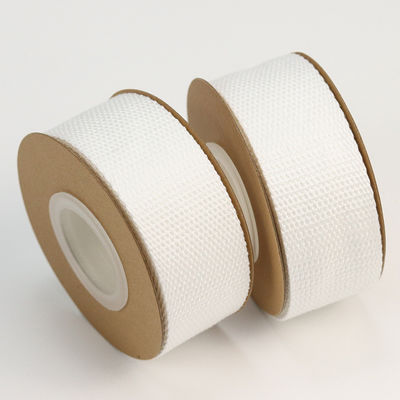 Polyester Beyaz Pamuk Twirl Teyp ISO14001 Kişiselleştirilmiş Pamuk Şerit