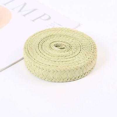 FSC Sertifikası Raffia Dokumalı Kağıt Kurdele Ekolojik Arkadaşça Paketli Hediye Kağıt Kurdele