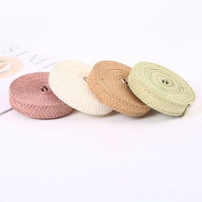 FSC Sertifikası Raffia Dokumalı Kağıt Kurdele Ekolojik Arkadaşça Paketli Hediye Kağıt Kurdele