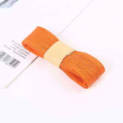 Orang Kırmızı Yeşil Jute Fırçalı Kurdele Çok Kullanımlı İnce Fırçalı Kurdele