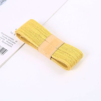 Orang Kırmızı Yeşil Jute Fırçalı Kurdele Çok Kullanımlı İnce Fırçalı Kurdele