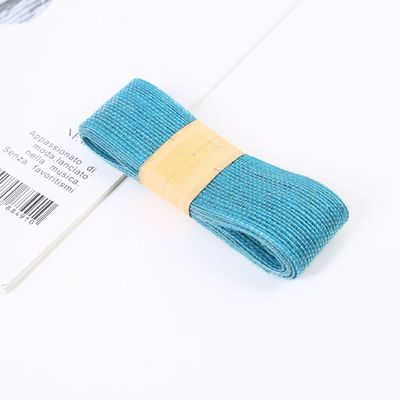 Orang Kırmızı Yeşil Jute Fırçalı Kurdele Çok Kullanımlı İnce Fırçalı Kurdele