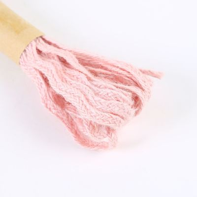 Katı Renkli Jute Burlap Şerit ISO14001 Koyu Kahverengi Burlap Şerit