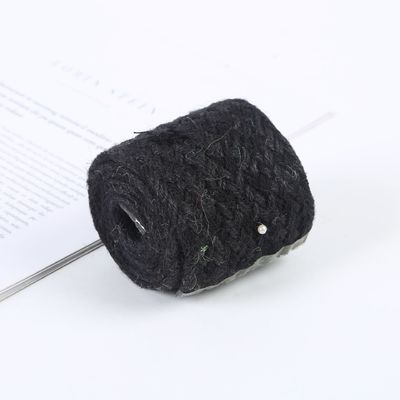 Dikiş Yapışkan Jute Şerit Noel ağacı için renkli mavi Jute şerit