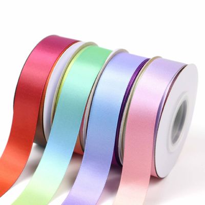 Renk Değişimi Aşamalı Poliester Kurdele 25mm Sıcak Transfer Baskı