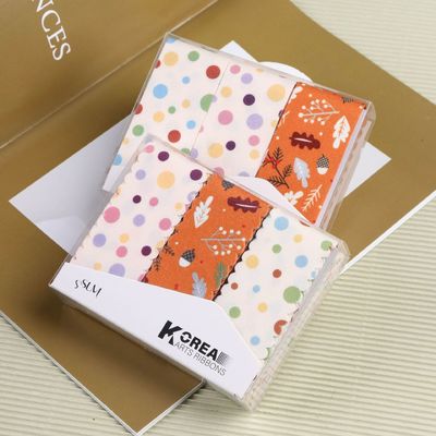 Yuvarlak Nokta Baskılı Poliester Kurdele 25mm-38mm Pamuk Noel Kurdele