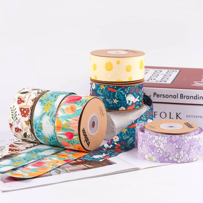 Polyester Çift Taraflı Baskılı Şerit 25mm-40mm Geniş ISO9001