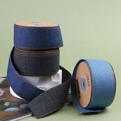 OEM ODM Mavi Jeans Kurdele 12mm-38mm Jeans için kurdele
