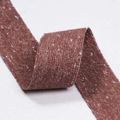Çift Yüzlü Pamuk Linen Kurdele 6mm-40mm Özel Kurdele Ruloları OEM
