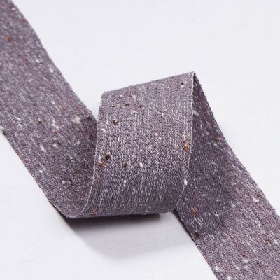 Çift Yüzlü Pamuk Linen Kurdele 6mm-40mm Özel Kurdele Ruloları OEM