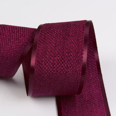 Kore Polyester Pamuk Kadife Kurdele 10mm-40mm Yeşil Kadife Kablolu Kurdele