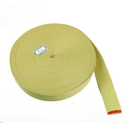 10mm-80mm Yangına dayanıklı Webbing Yangına karşı Kevlar Webbing Kemerleri
