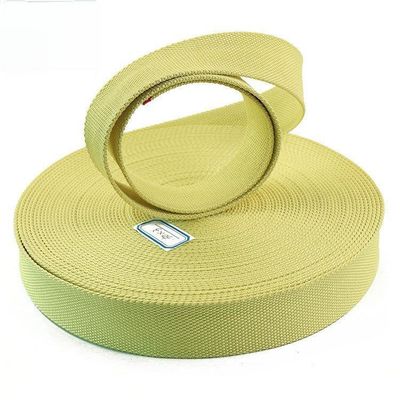 10mm-80mm Yangına dayanıklı Webbing Yangına karşı Kevlar Webbing Kemerleri