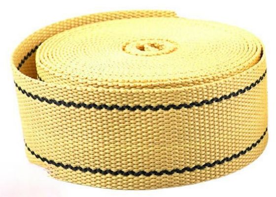 Sarı Yangın Koruyucu Webbing 2.5cm Kevlar Webbing By The Yard