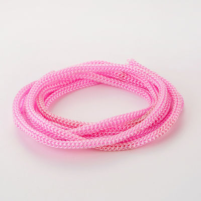 Pembe DIY 3mm Polipropilen İp Mor Çift örgülü Polipropilen İp