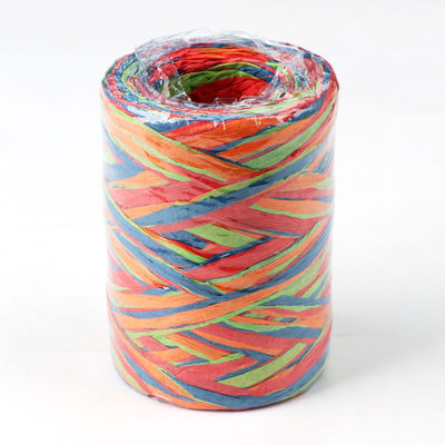 Diy Raffia 100m Noel örülmüş kağıt ipi