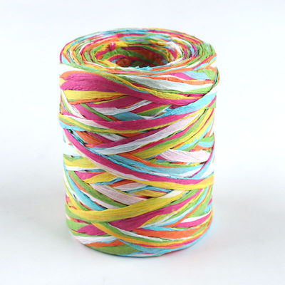 Diy Raffia 100m Noel örülmüş kağıt ipi