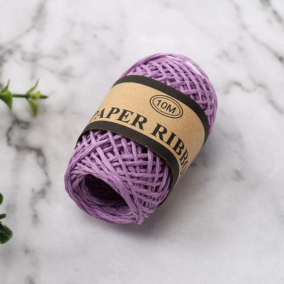 Renkli 2mm Kağıt İpi 10m Eco Friendly DIY Craft Kağıt İpi