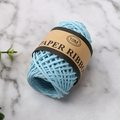 Renkli 2mm Kağıt İpi 10m Eco Friendly DIY Craft Kağıt İpi