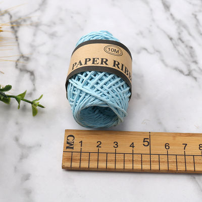 Renkli 2mm Kağıt İpi 10m Eco Friendly DIY Craft Kağıt İpi