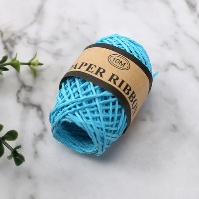 Renkli 2mm Kağıt İpi 10m Eco Friendly DIY Craft Kağıt İpi