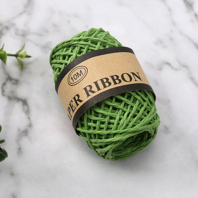 Renkli 2mm Kağıt İpi 10m Eco Friendly DIY Craft Kağıt İpi