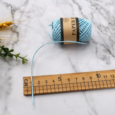 Renkli 2mm Kağıt İpi 10m Eco Friendly DIY Craft Kağıt İpi