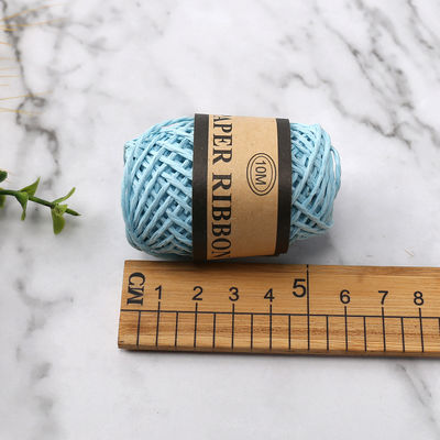 Renkli 2mm Kağıt İpi 10m Eco Friendly DIY Craft Kağıt İpi