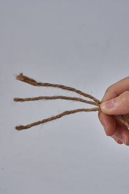 1mm-20mm Renkli Jute Twine ISO9001 Ekolojik Dost 6mm Jute İpi