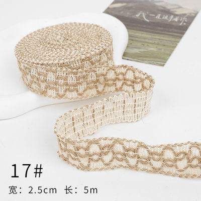 Noel Kahverengi Kırmızı Şerit 5mm-45mm Kablolu Kırmızı Şerit