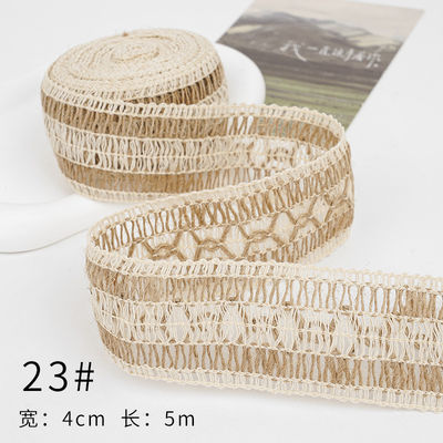 Noel Kahverengi Kırmızı Şerit 5mm-45mm Kablolu Kırmızı Şerit