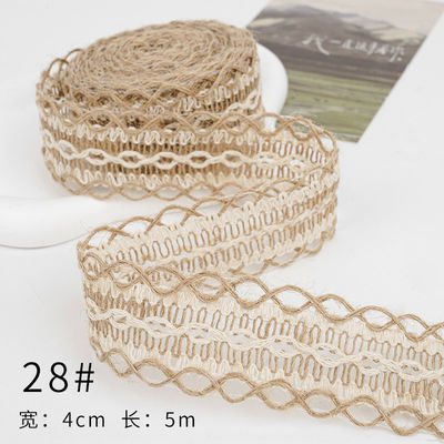 Noel Kahverengi Kırmızı Şerit 5mm-45mm Kablolu Kırmızı Şerit