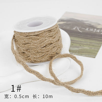 Noel Kahverengi Kırmızı Şerit 5mm-45mm Kablolu Kırmızı Şerit