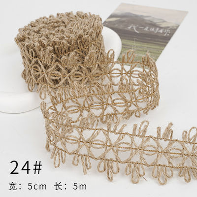 Noel Kahverengi Kırmızı Şerit 5mm-45mm Kablolu Kırmızı Şerit