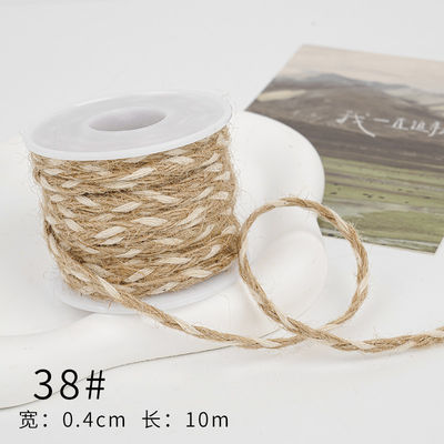 Noel Kahverengi Kırmızı Şerit 5mm-45mm Kablolu Kırmızı Şerit