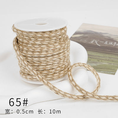 Noel Kahverengi Kırmızı Şerit 5mm-45mm Kablolu Kırmızı Şerit