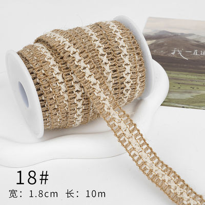 Noel Kahverengi Kırmızı Şerit 5mm-45mm Kablolu Kırmızı Şerit