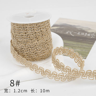Noel Kahverengi Kırmızı Şerit 5mm-45mm Kablolu Kırmızı Şerit