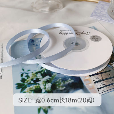 3mm Polyester Satin Kurdele Çift Yüzlü Yüksek yoğunluklu Satin Finish Poly Kurdele