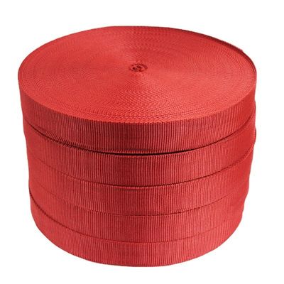Kevlar Kurdeleyi Özelleştir Kırmızı Siyah Yangına Karşı Dirençli Webbing