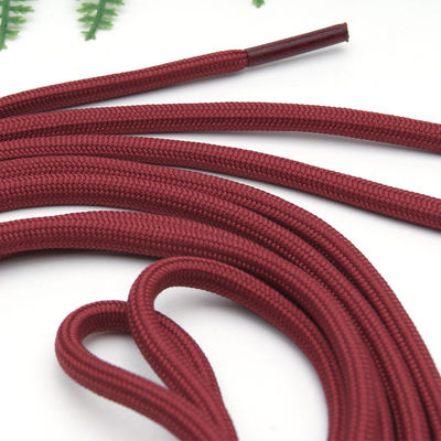 Gri Pembe Çift örgü Nylon Yacht İpi 5mm Polyester Kablo Toplu