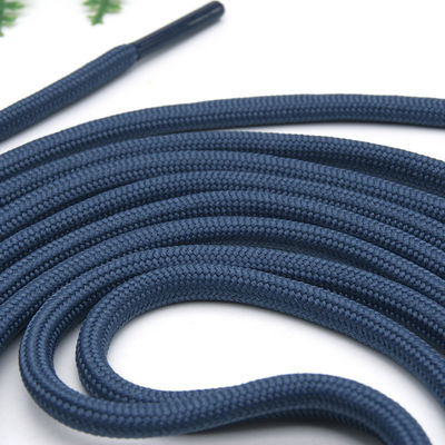 Gri Pembe Çift örgü Nylon Yacht İpi 5mm Polyester Kablo Toplu