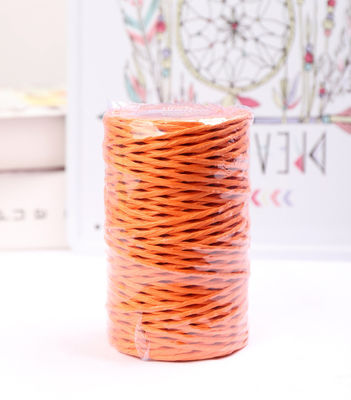 Demir Kablo 2mm Kağıt İpi Eco DIY Dönüştürülmüş Kağıt Kablo Biyolojik Bozulur